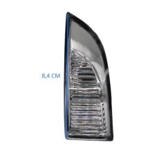 Megane 3, Fluence için Ayna Sinyali Beyaz Sağ- Sol Set