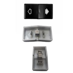 4 Pieces Window Knob Repair Cover for BMW 7 Series E38