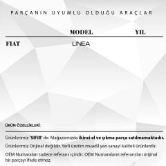 Fiat Linea için Benzin Deposu Açma Kolu
