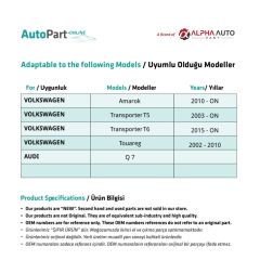 Mirror Repair Kit for Audi Q7-RIGHT