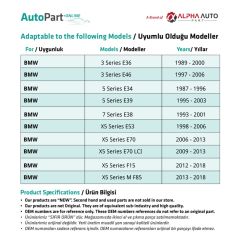 BMW Ford İçin Döşeme Klipsi 10'lu