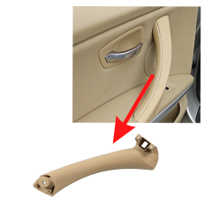 BMW 3 Serisi E90, E91 için İç Sol Kapı Kolu Alt Tutamağı - Bej