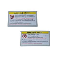 Mercedes C Class W203  For  Sun Visor Mirror Cover Gray Color - 2 Pieces