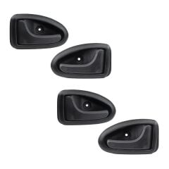 Right and Left Door Interior Release Lever - FRONT-REAR - SET for Renault Megane 1, Clio2