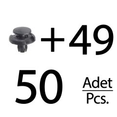 Honda için Davlumbaz Klipsi- 50 Adet