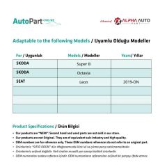 Volkswagen Jetta, Passat, Beetle, Polo Classic için Otomatik Pedal Lastiği