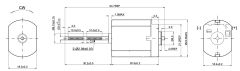 Araba Kapı Kilit Motoru 12V Devir:11120 RPM Uzunluk: 65mm - 31mm