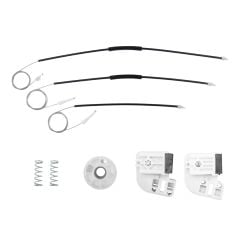 Front Left Window Repair Kit for Volkswagen Transporter T5-Full Leg