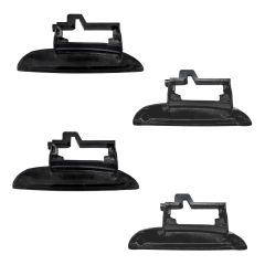 Front-Rear Exterior Metal Door Handle Right-Left Set for BMW 5 Series E39