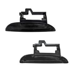 Front-Rear Exterior Metal Door Handle Right-Left Set for BMW 5 Series E39