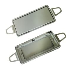 Mercedes C Class E Class için Güneşlik Ayna Kapağı - Gri 2 adet