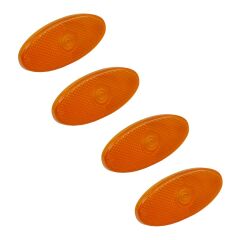 Signal de porte latérale pour Renault Master 3, Nissan NV400, Opel Movano - 4 pièces