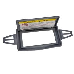 Sun Visor Mirror Cover Gray Ren for Mercedes E Class W210 1996-2003