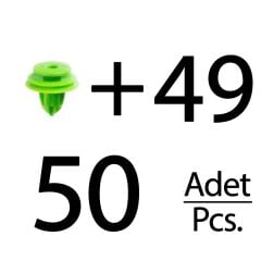 Honda için Döşeme Klipsi- 50'li