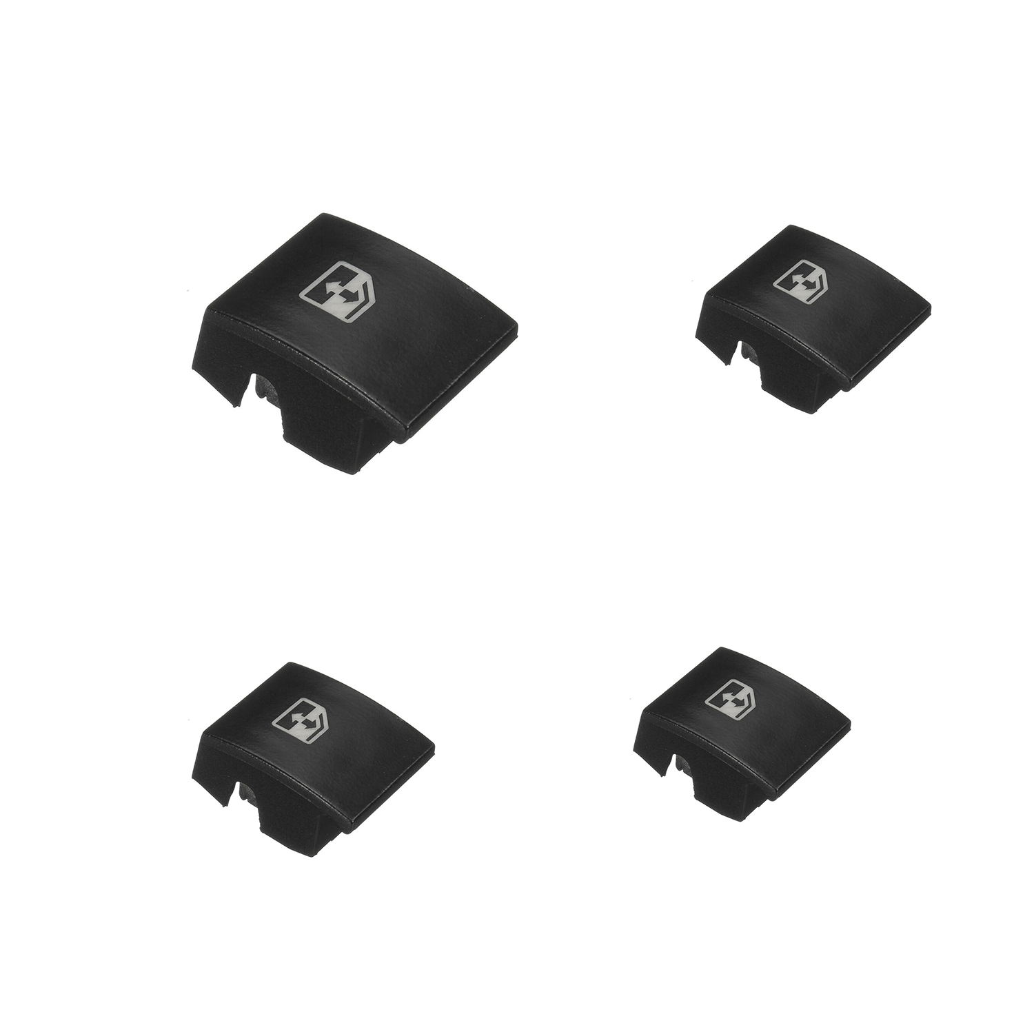 Couvercle de commutateur de fenêtre 4 pièces pour Opel Astra H (2004-2010)